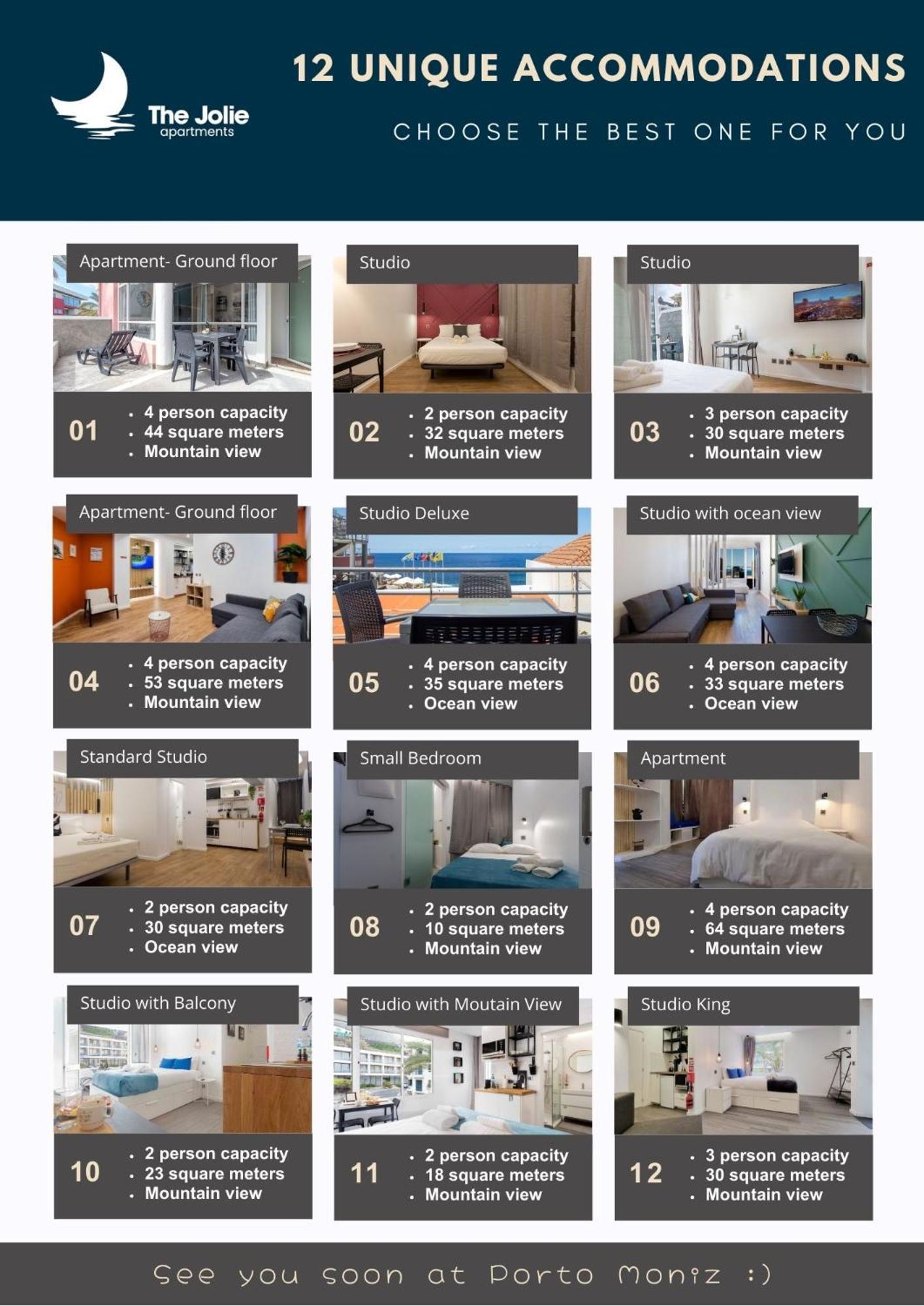 The Jolie - Apartments By The Ocean ปอร์โต โมนิซ ภายนอก รูปภาพ